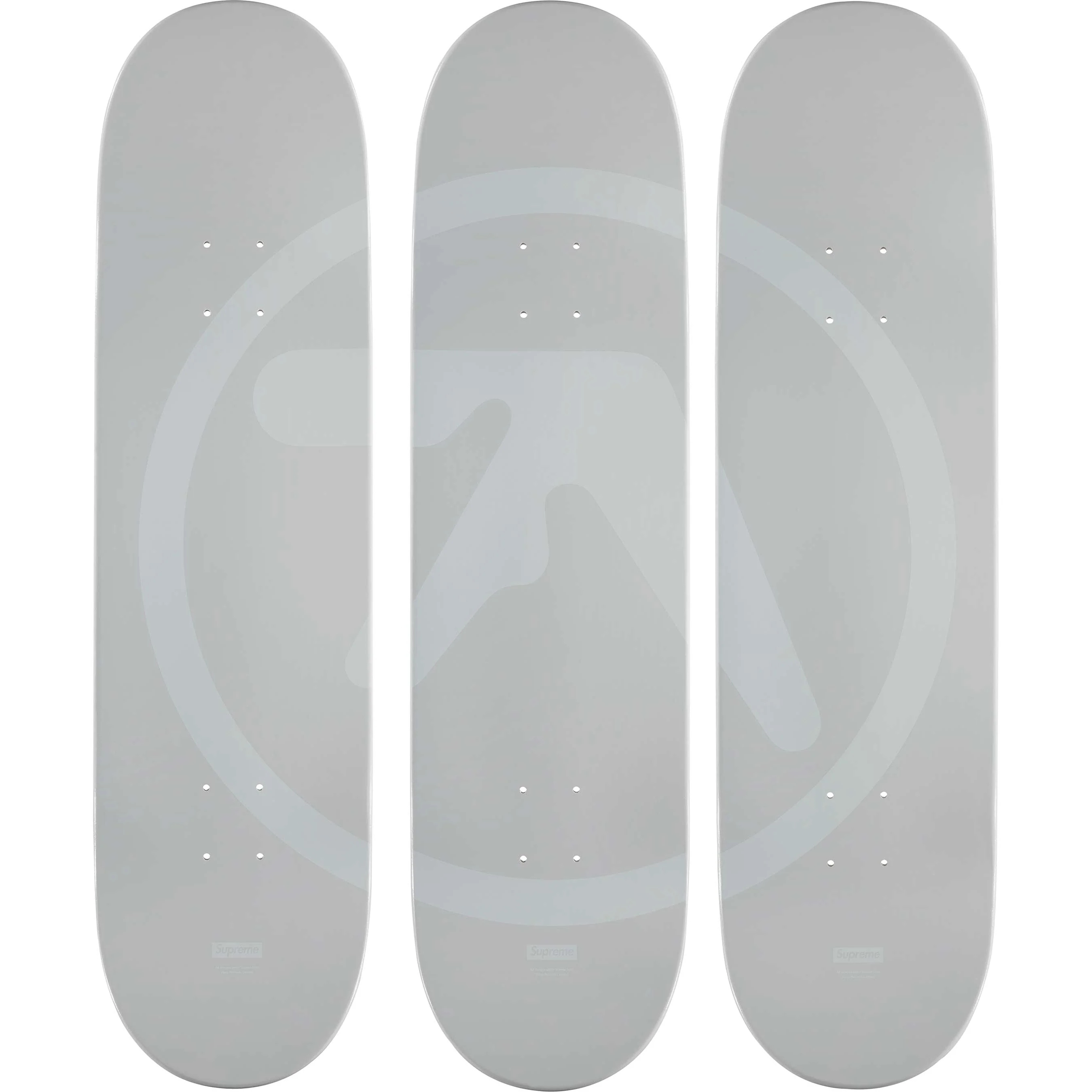 Supreme/Aphex Twin Come To Daddy Skateboard (Set of 3) view 4